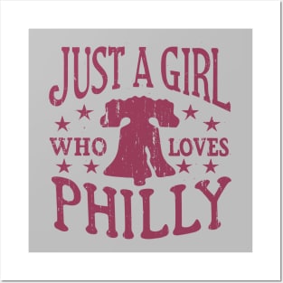 Philly Girl Philadelphia Just a Girl Who Loves Philly Posters and Art